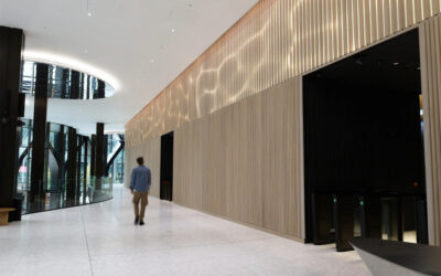 Blending nature and technology: The YY building’s interactive technobiophilic installation